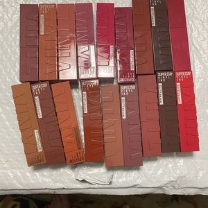 Maybelline superstay vinyl ink bundle